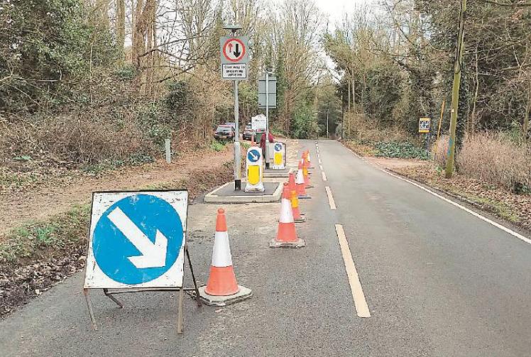 Cookham Dean traffic calming measures paused to correct error