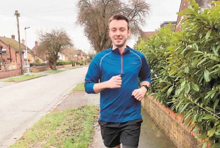 Maidenhead man running the length of the UK on local streets